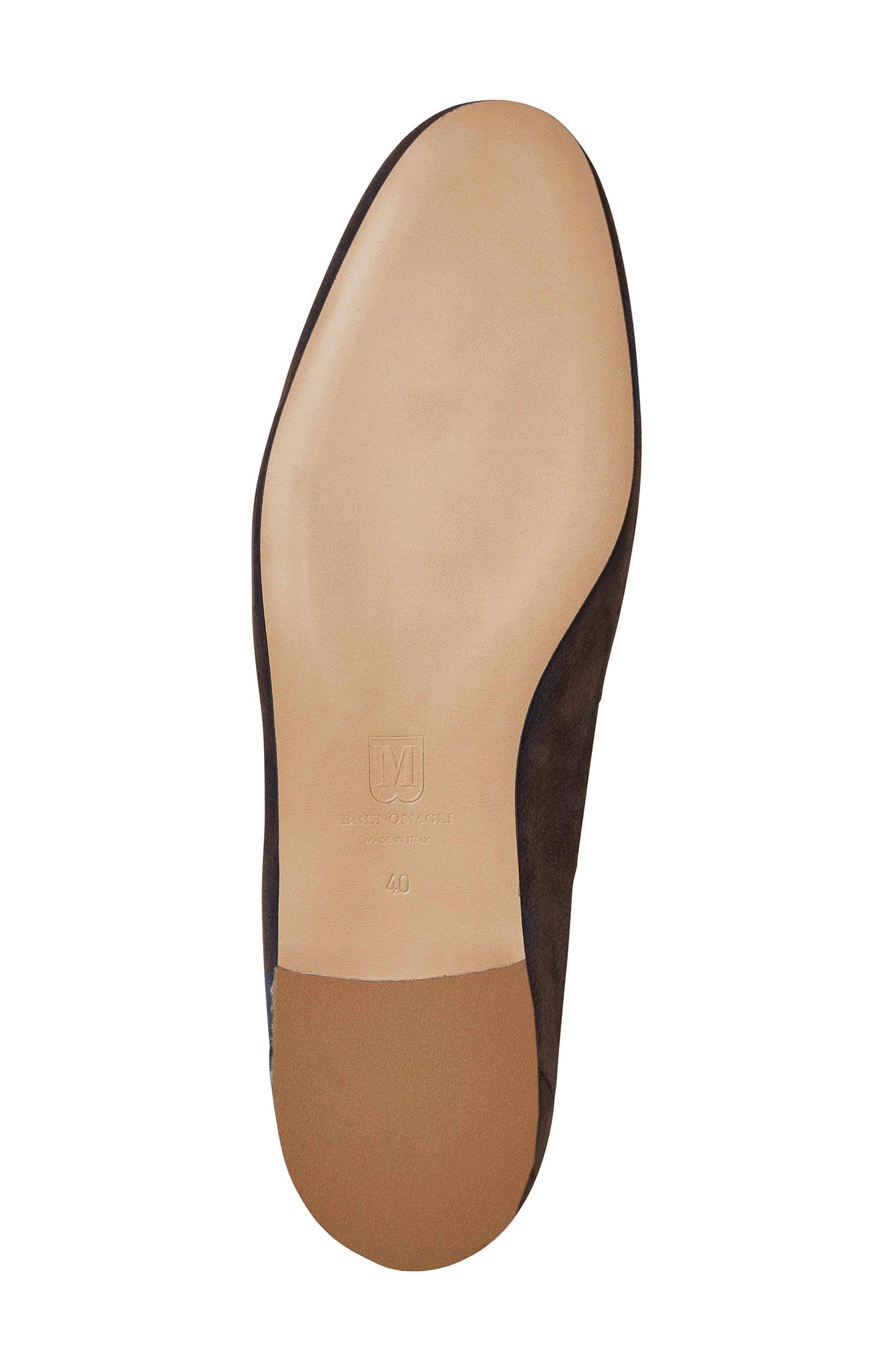 Bruno Magli Luna Bit Loafer, Alternate, color, Brown Suede