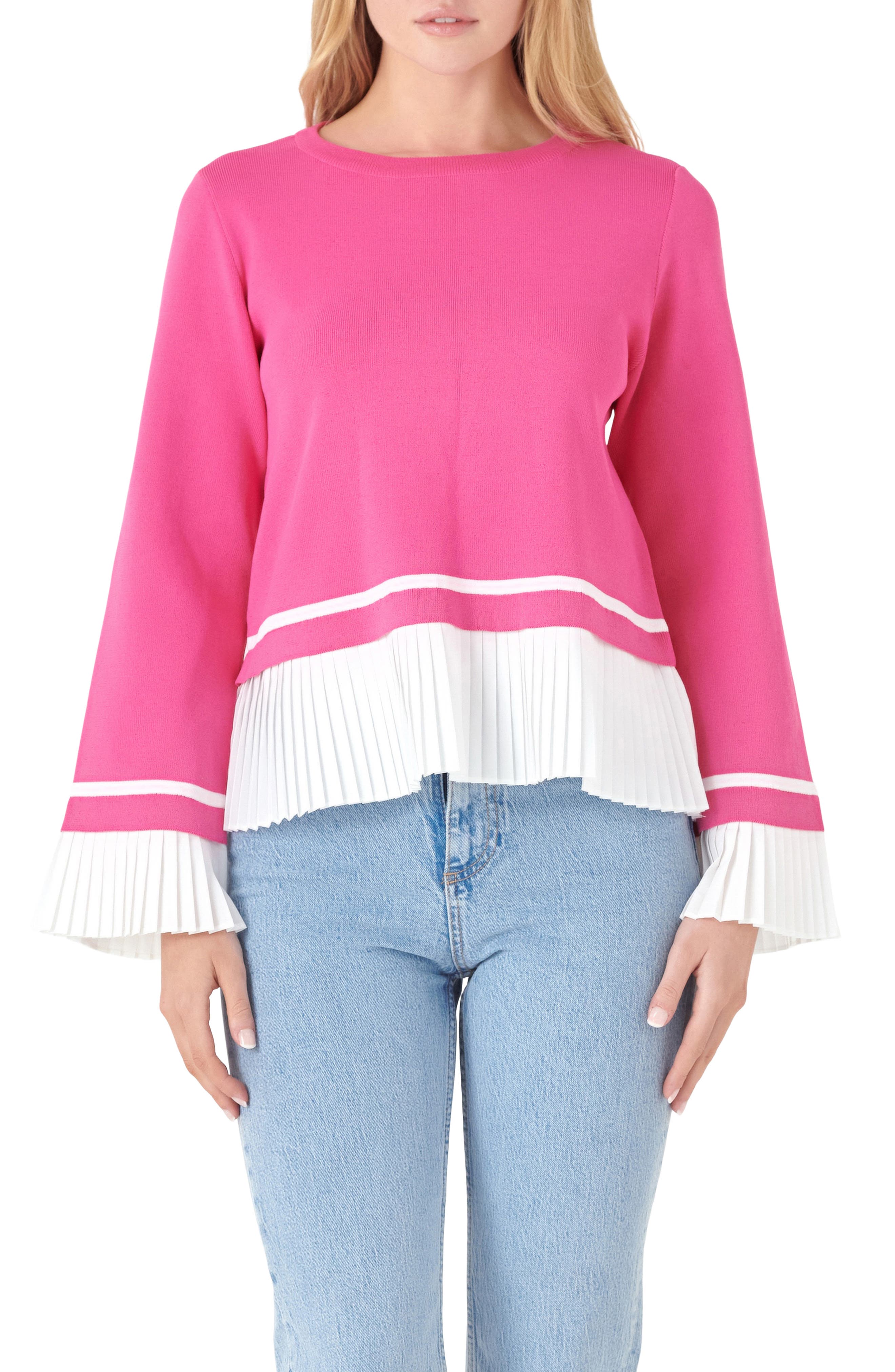 selected PINK/ WHITE