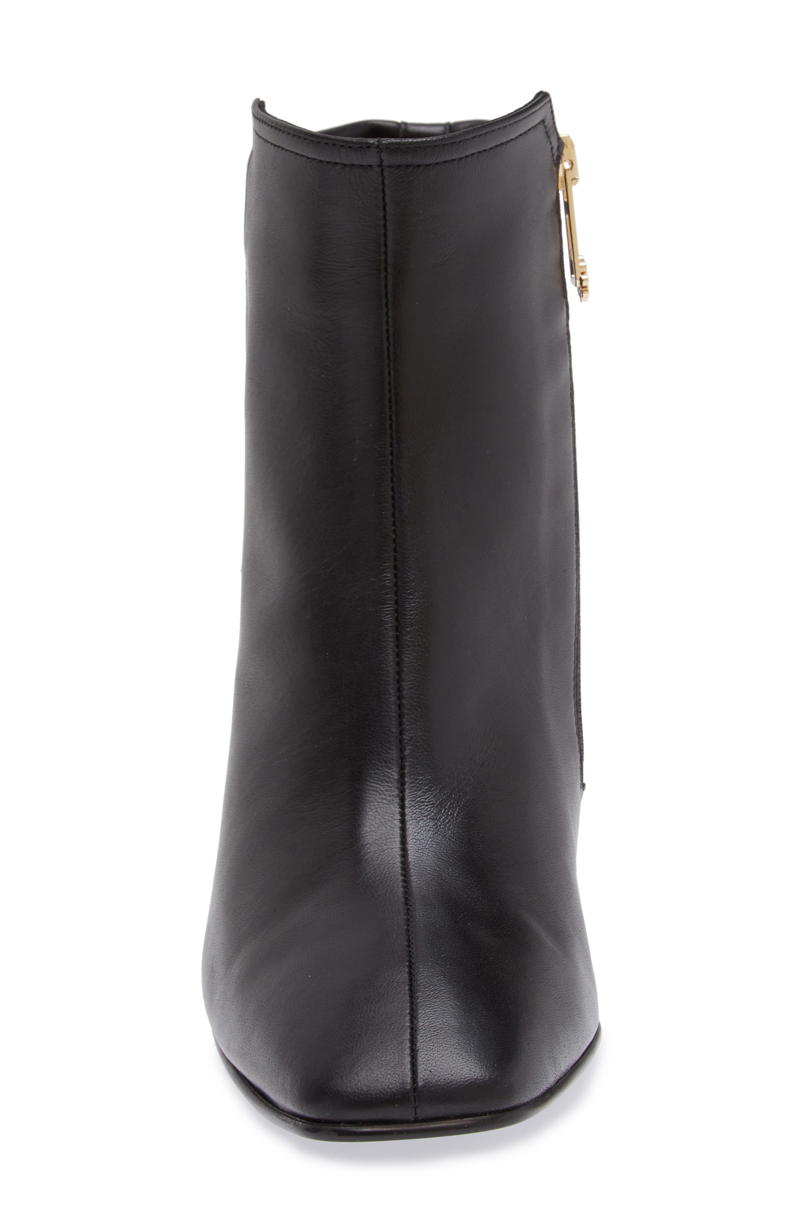 Naot Dolly Square Toe Bootie, Alternate, color, Stretch Nappa Leather/ Black