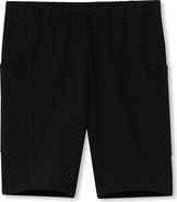 Lands' End Girls Tough Cotton Bike Short with Pockets