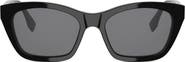 Fendi Forever Fendi 54mm Rectangular Sunglasses