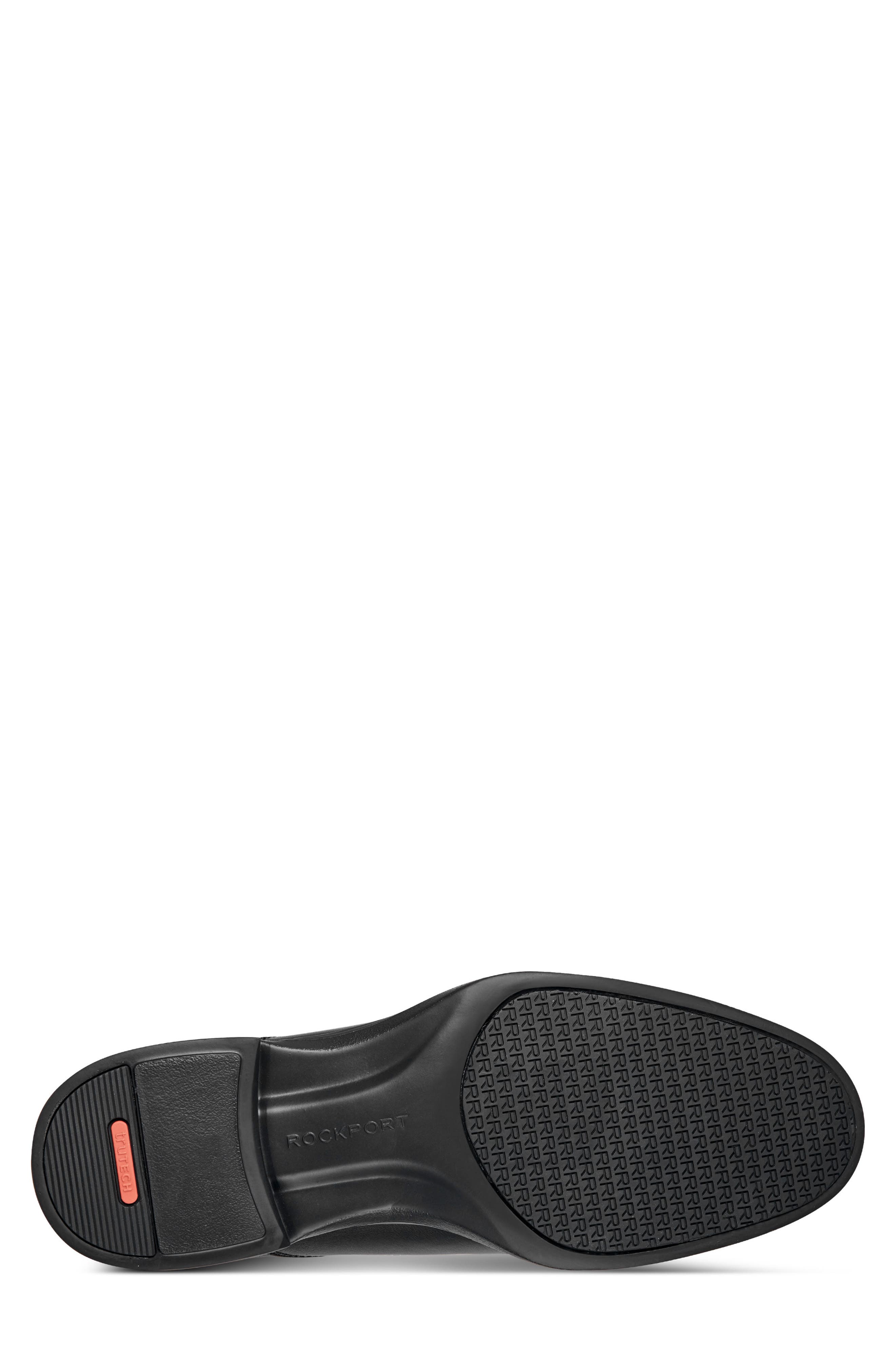 Rockport Keefer Loafer, Alternate, color, Black Leather