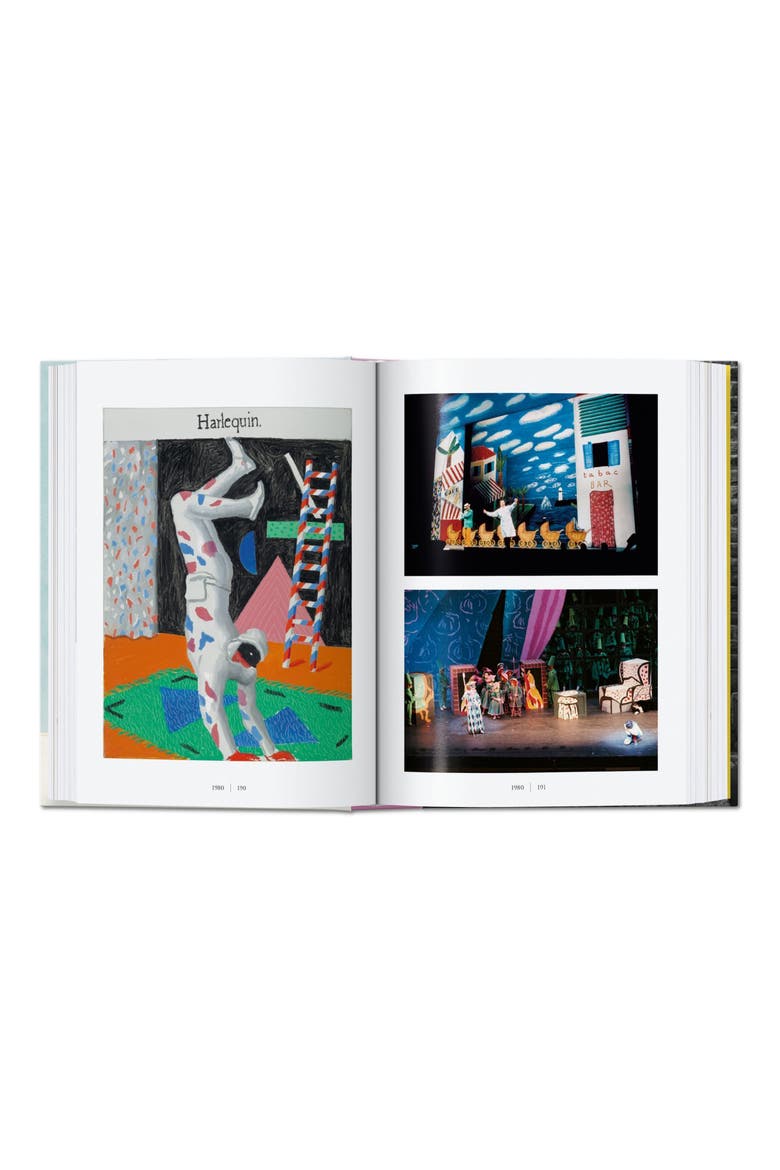 David Hockney A Chronology 45th ed Book, Alternate, color, WHITE