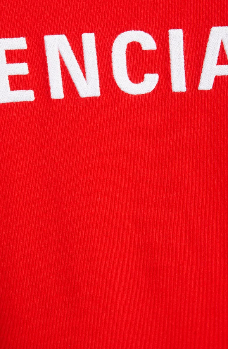 Balenciaga Oversize Logo Graphic Tee, Alternate, color, 