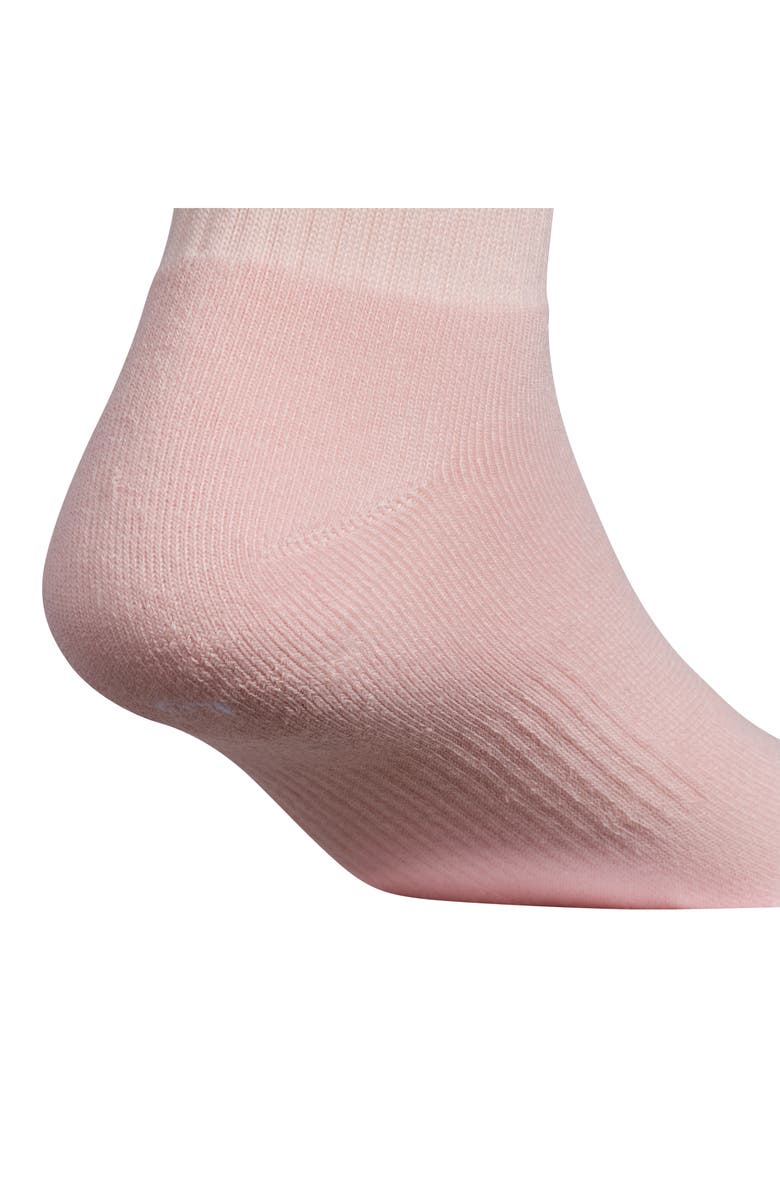 adidas Gender Inclusive Originals Assorted 6-Pack Quarter Socks, Alternate, color, Sandy Pink/ Indigo/ Khaki