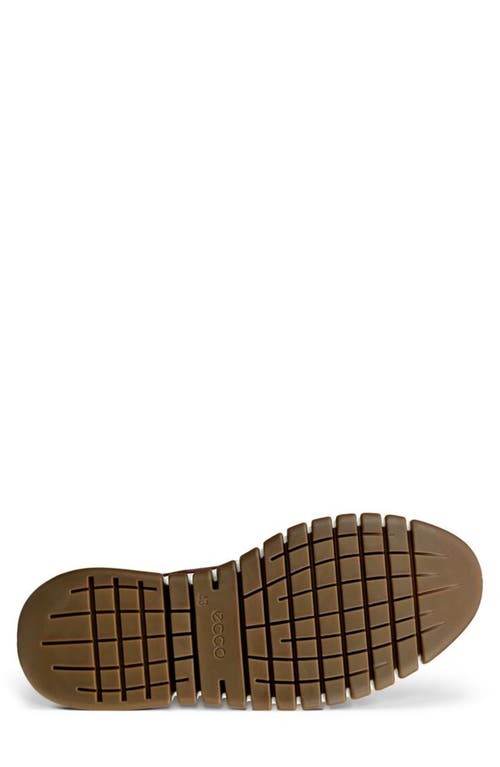 Ecco Gruuv Hybrid Derby In Mink/mocha