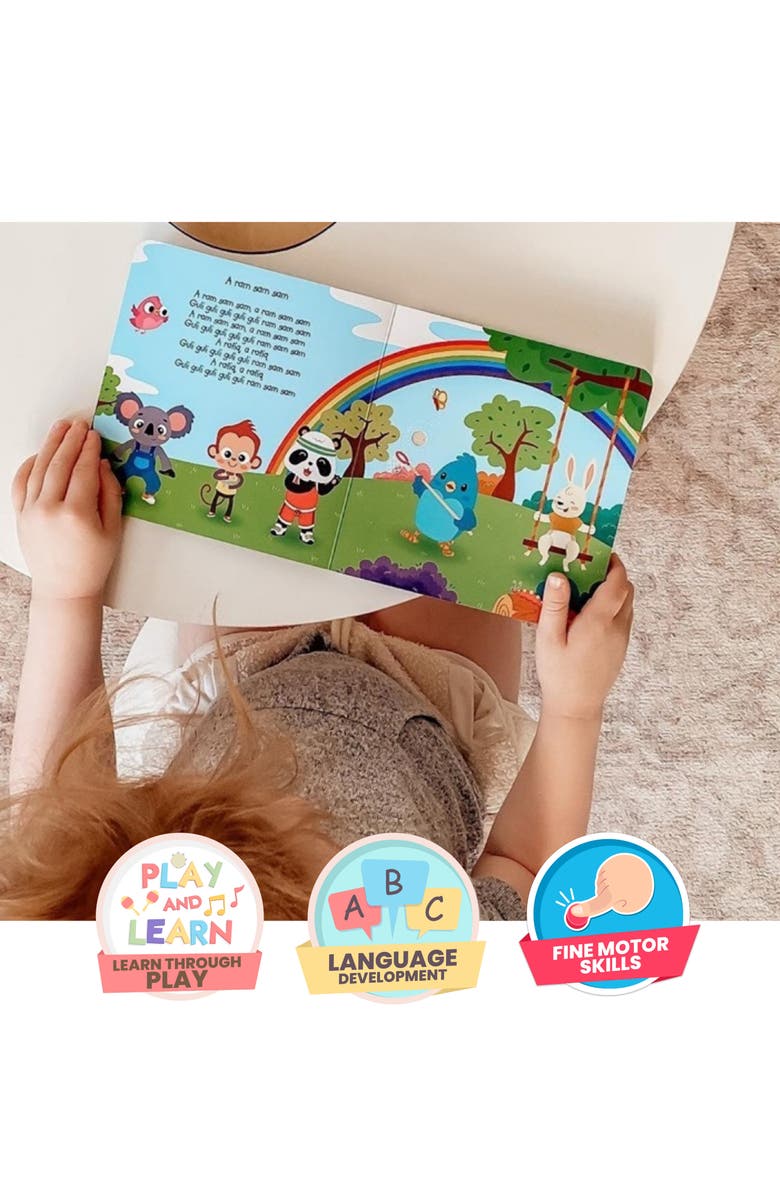 Ditty Bird Kids' Funny Songs Interactive Musical Sound Book, Alternate, color, Blue