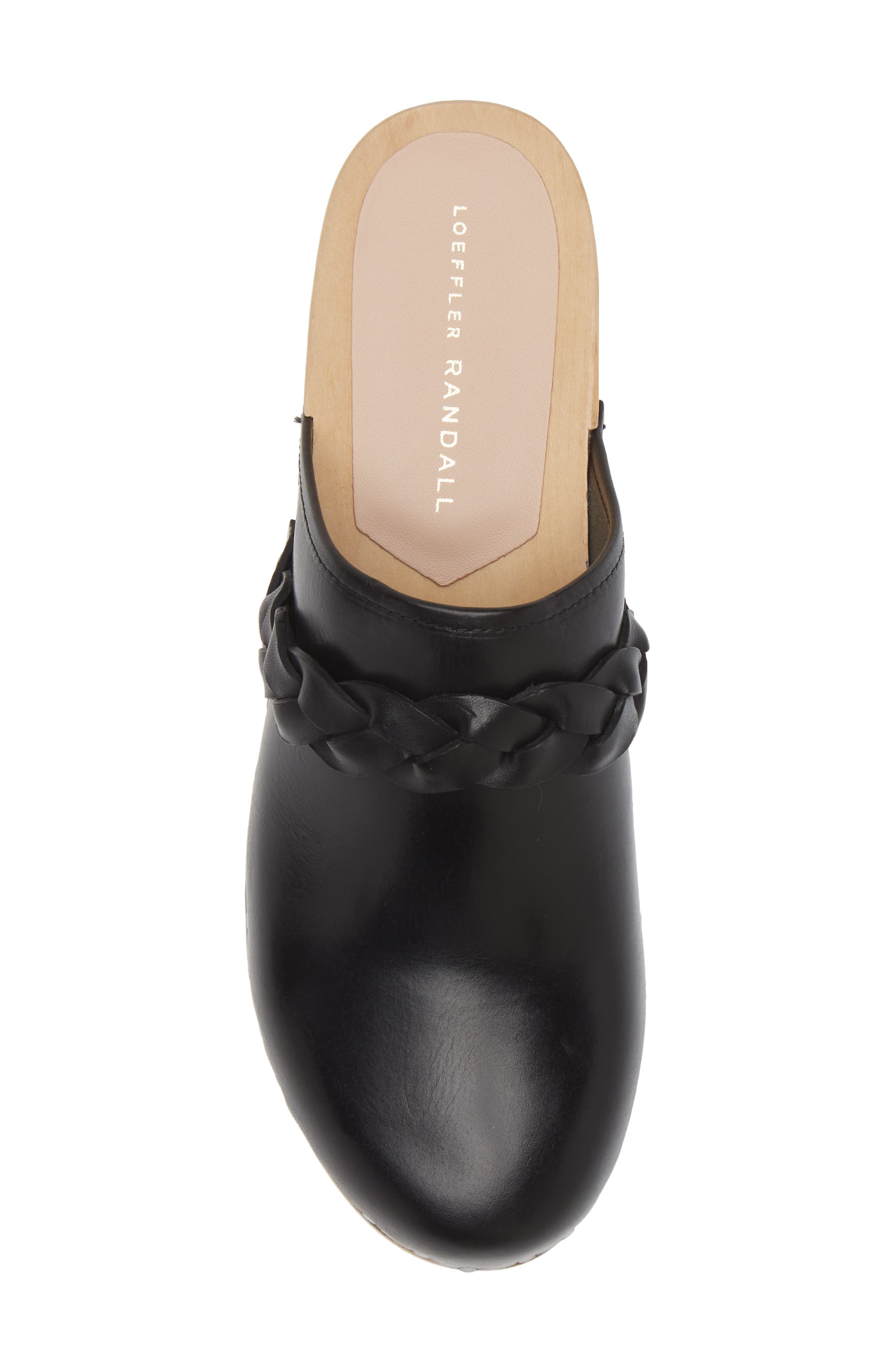 Loeffler Randall Polina Braided Leather Clog Mule, Alternate, color, 