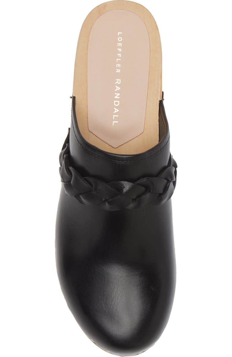 Loeffler Randall Polina Braided Leather Clog Mule, Alternate, color,