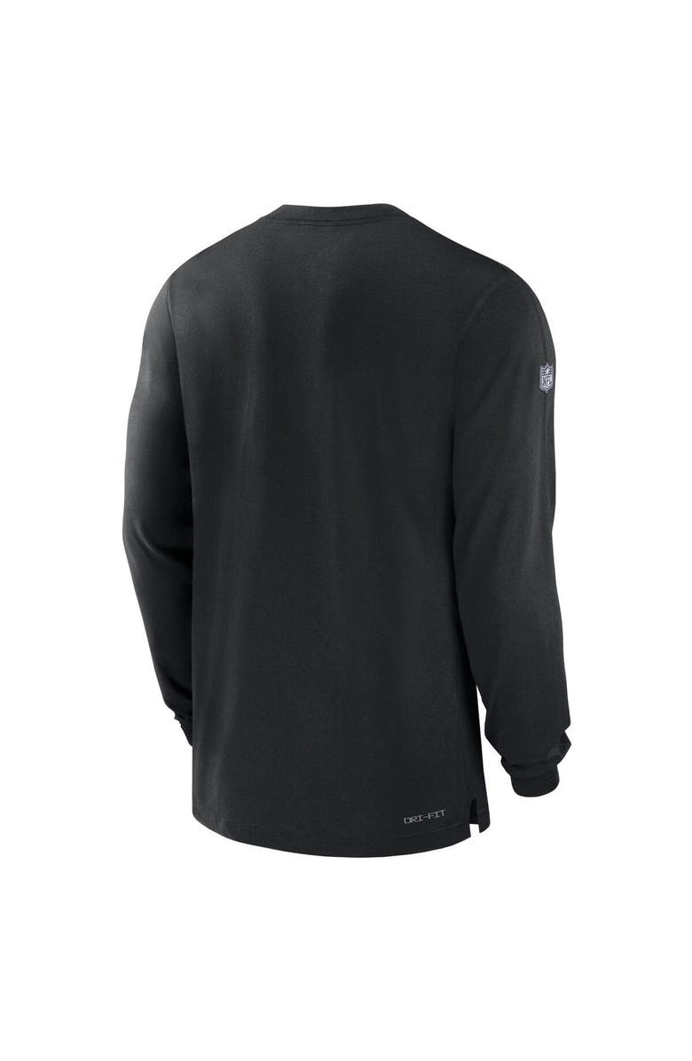 Nike Men's Nike Black Atlanta Falcons 2023 Sideline Performance Long Sleeve T-Shirt, Alternate, color, 
