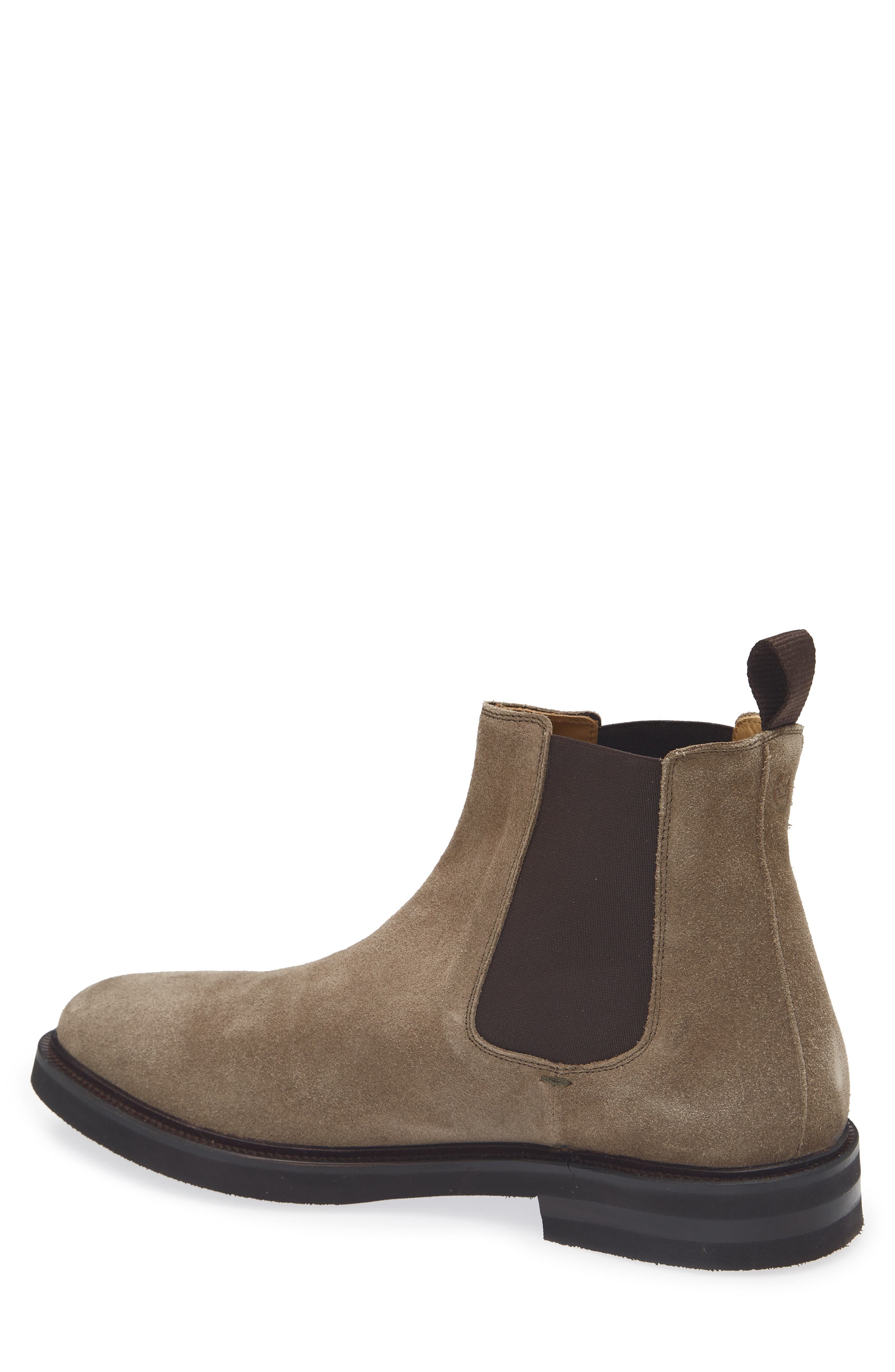 Camden Leather Chelsea Boot, Alternate, color, KHAKI