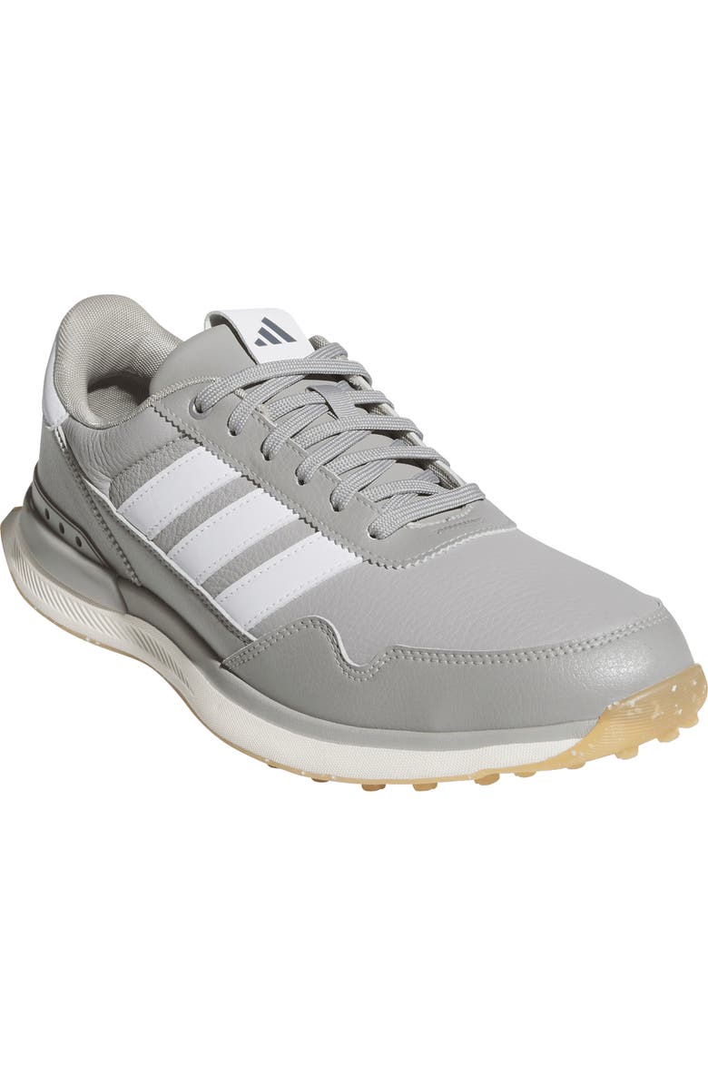 adidas S2G 26 Waterproof Spikeless Golf Shoe, Main, color, Grey Wolf/ White