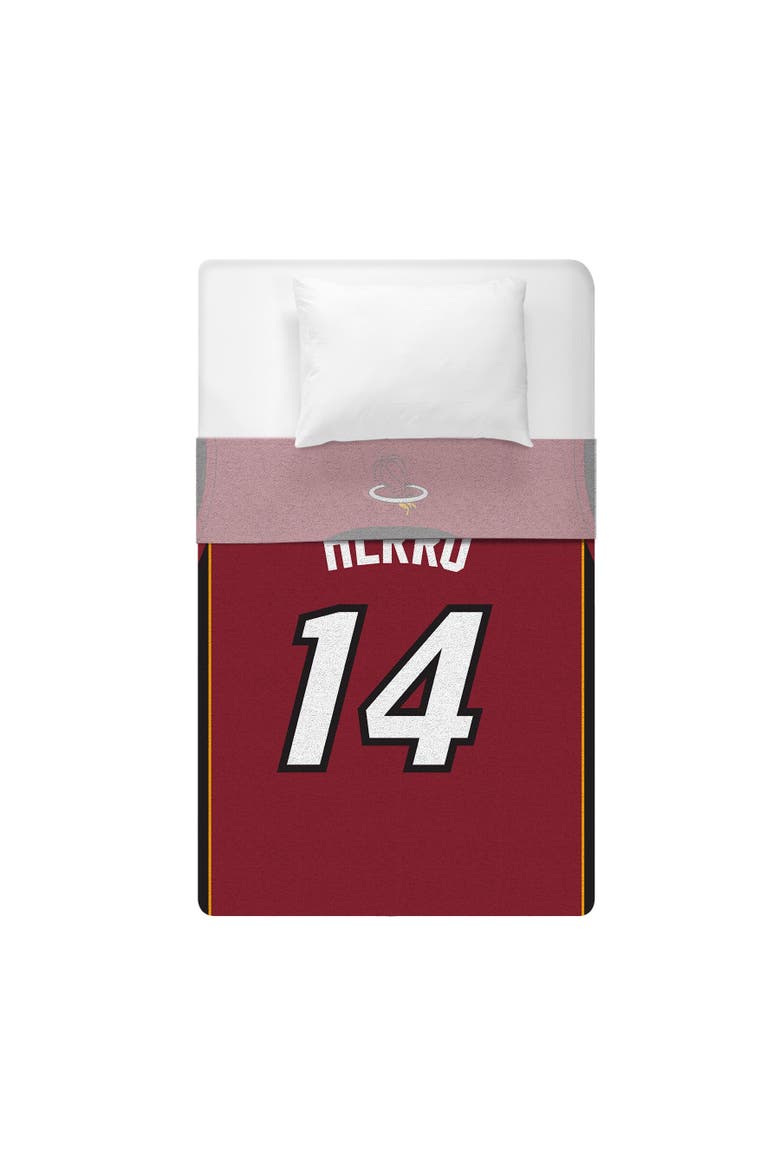 Miami Heat Tyler Herro Name and Number 60" x 80" Raschel Throw Blanket, Alternate, color, None