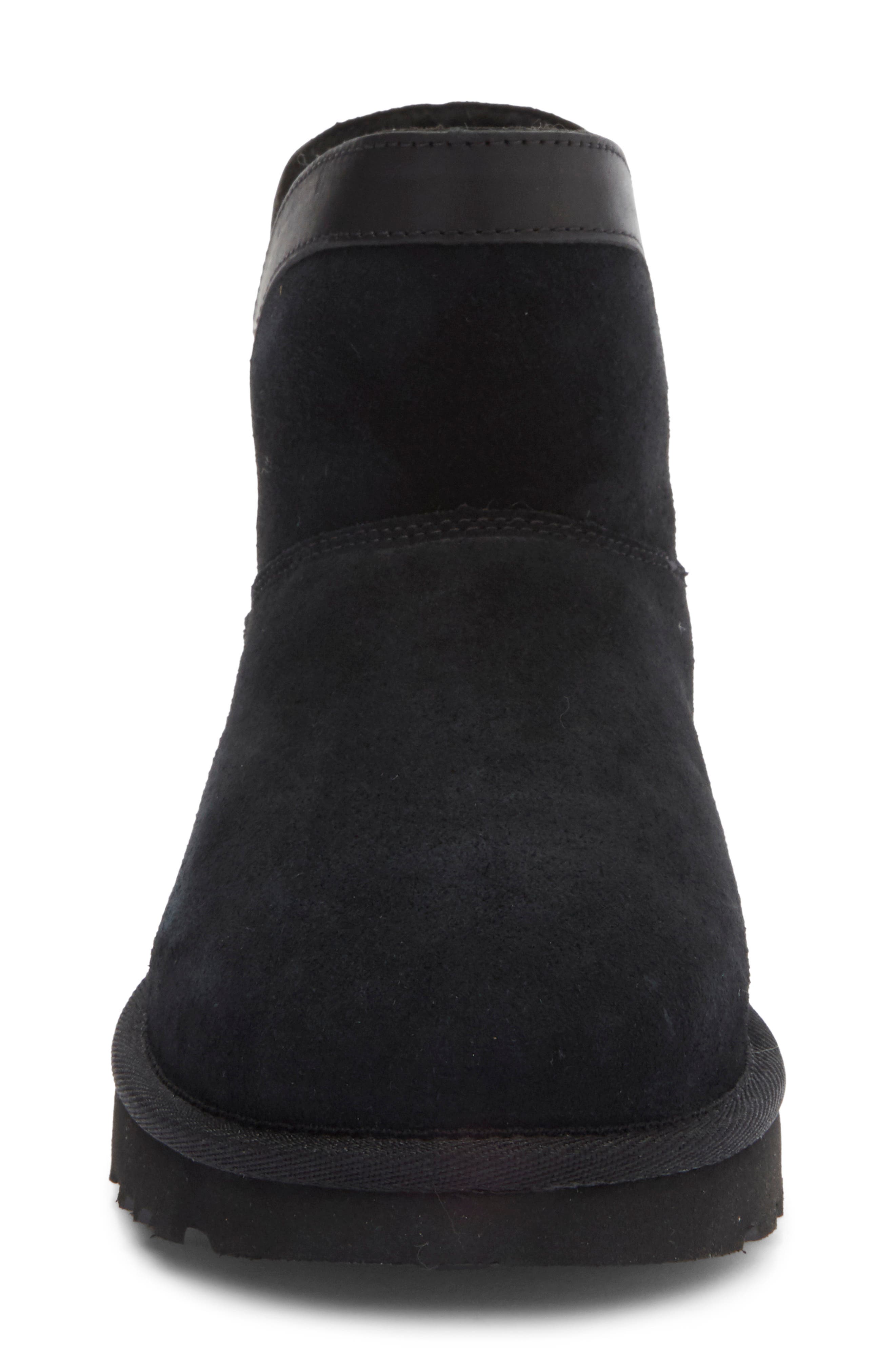 UGG<sup>®</sup> Classic Mini Lunara Boot, Alternate, color, Black
