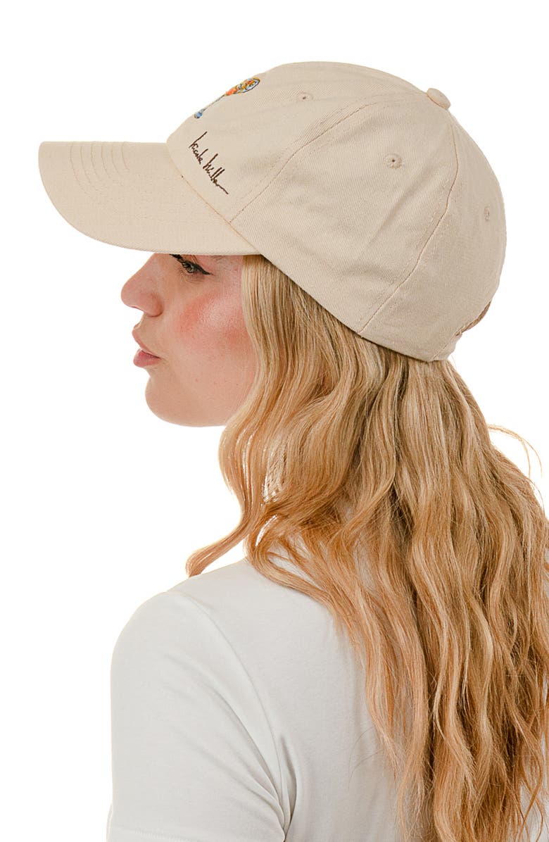 Nicole Miller Icon Adjustable Baseball Cap, Alternate, color, Natural