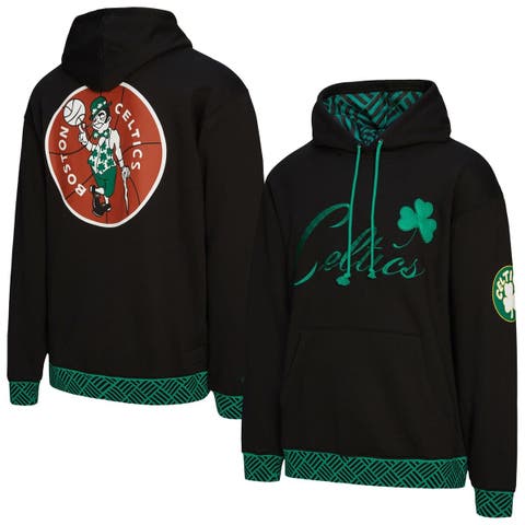 Unisex Mitchell 
Ness Black Boston Celtics Vintage Heavyweight Hoodie
