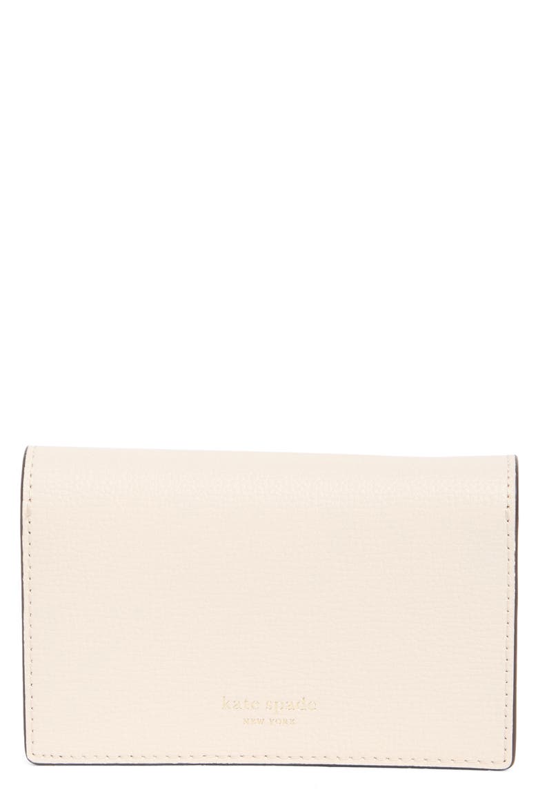margaux small key ring wallet, Main, color, PARCHMENT