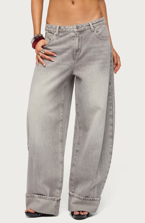 Kella Low Rise Baggy Jeans