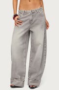EDIKTED Kella Low Rise Baggy Jeans