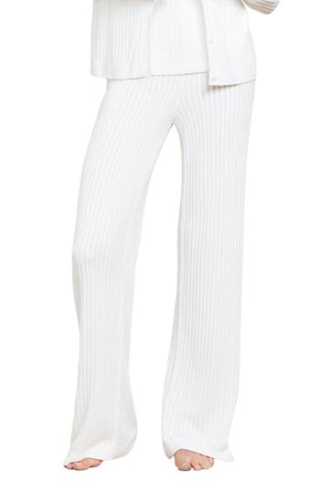 Barefoot Dreams ® Cozychic® Ultra Lite® Rib Lounge Pants In Pearl