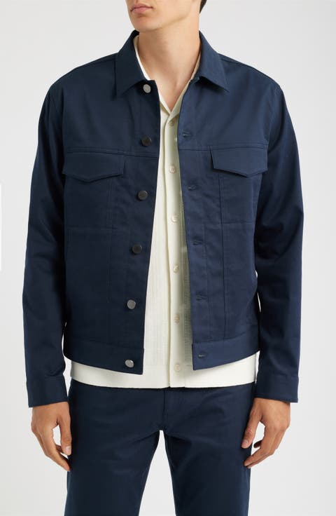 River Neoteric Twill Trucker Jacket