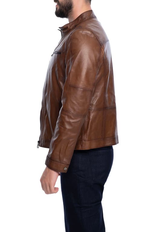 Vellapais Soft Leather Jacket In Brown