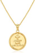 Luv AJ The I Love Jewelry Coin Pendant Necklace