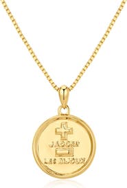 Luv AJ The I Love Jewelry Coin Pendant Necklace