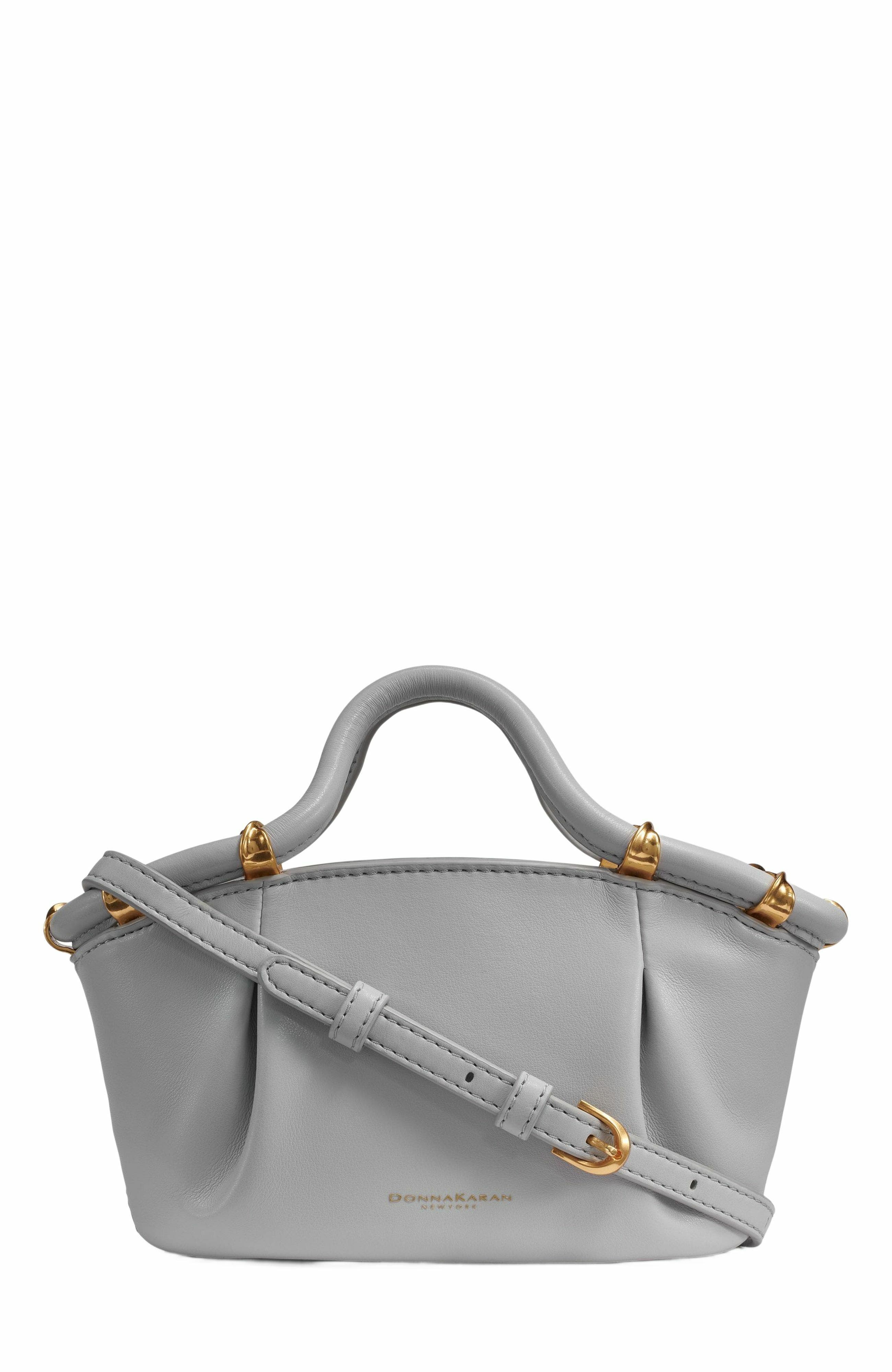 Donna Karan New York Chiffon Crossbody Bag, Main, color, Pearl Grey