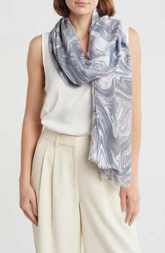 AREA STARS Swirl Print Scarf