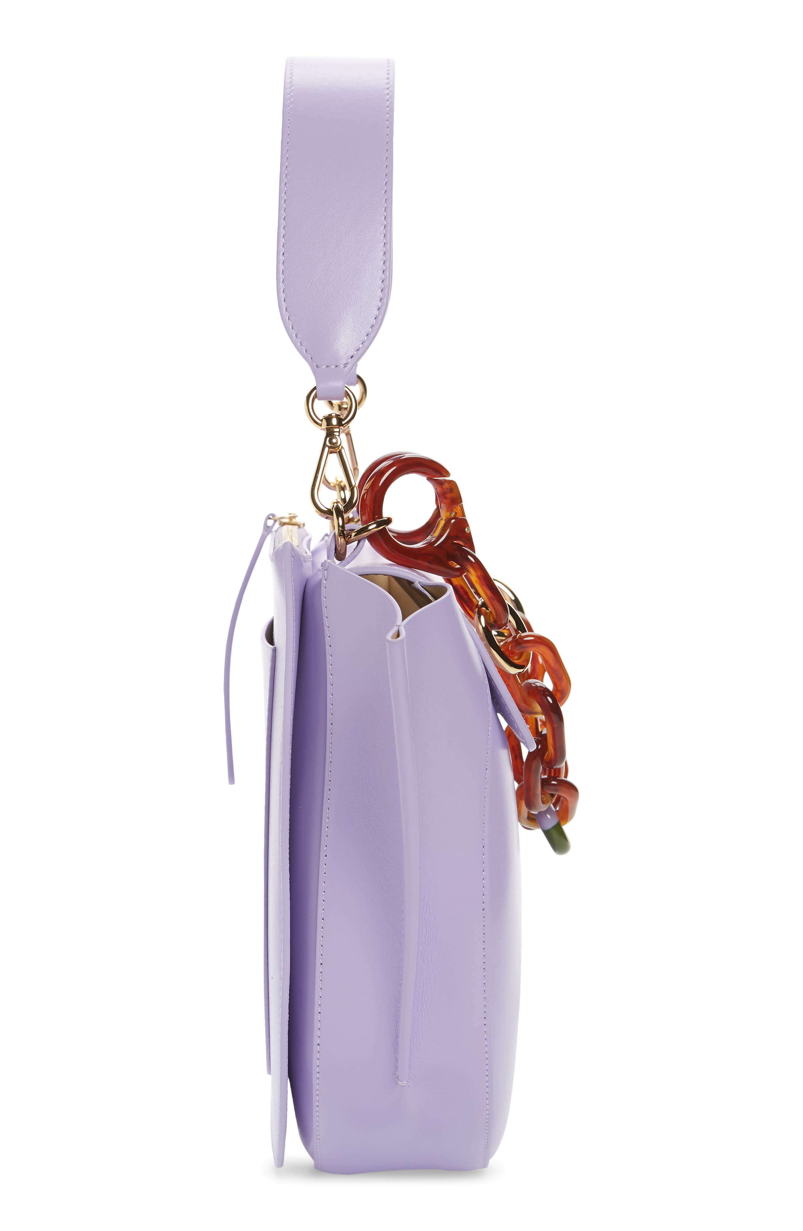 Wandler Hortensia Medium Leather Shoulder Bag, Alternate, color, 