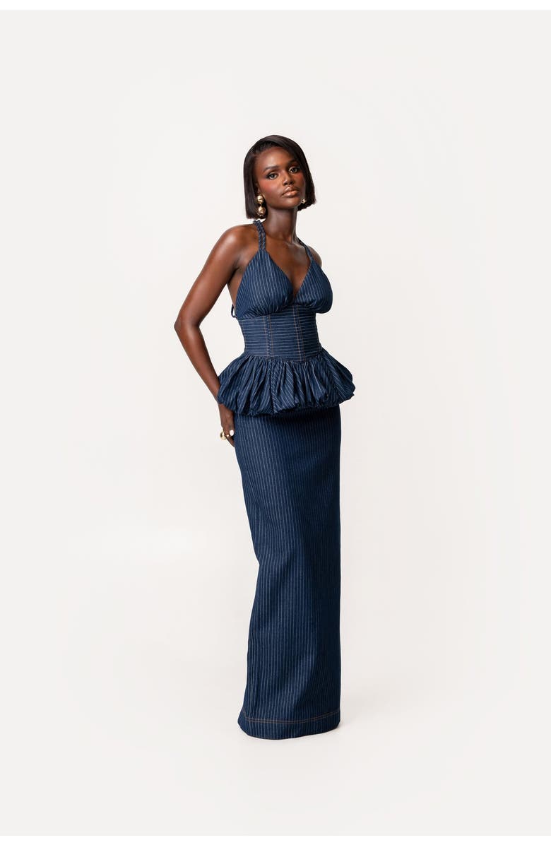 OFUURE Ona Maxi Skirt, Main, color, Denim
