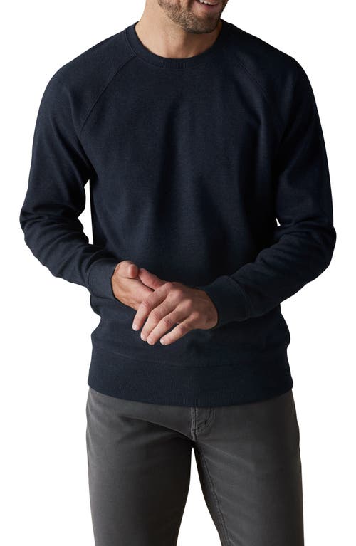 The Normal Brand Puremeso Everyday Crewneck Sweatshirt In Blue