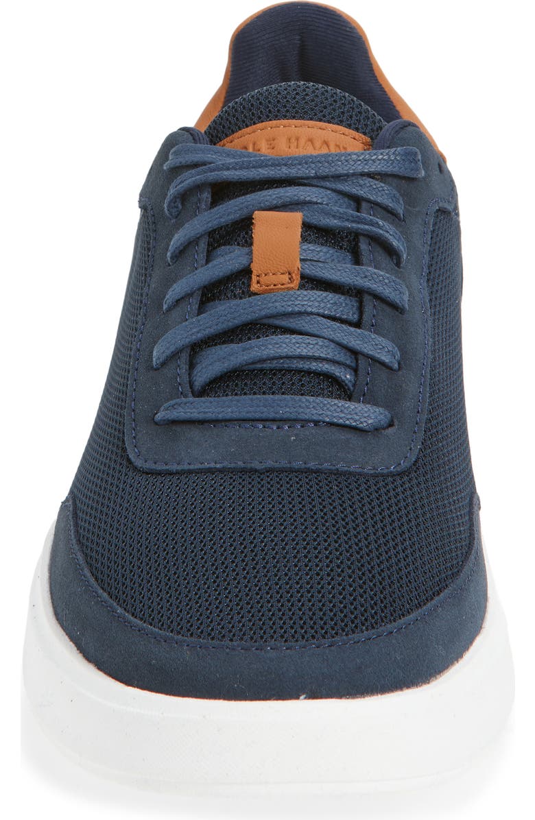 Cole Haan Grand Crosscourt Sideserve Sneaker, Alternate, color, Navy Blazer / British Tan