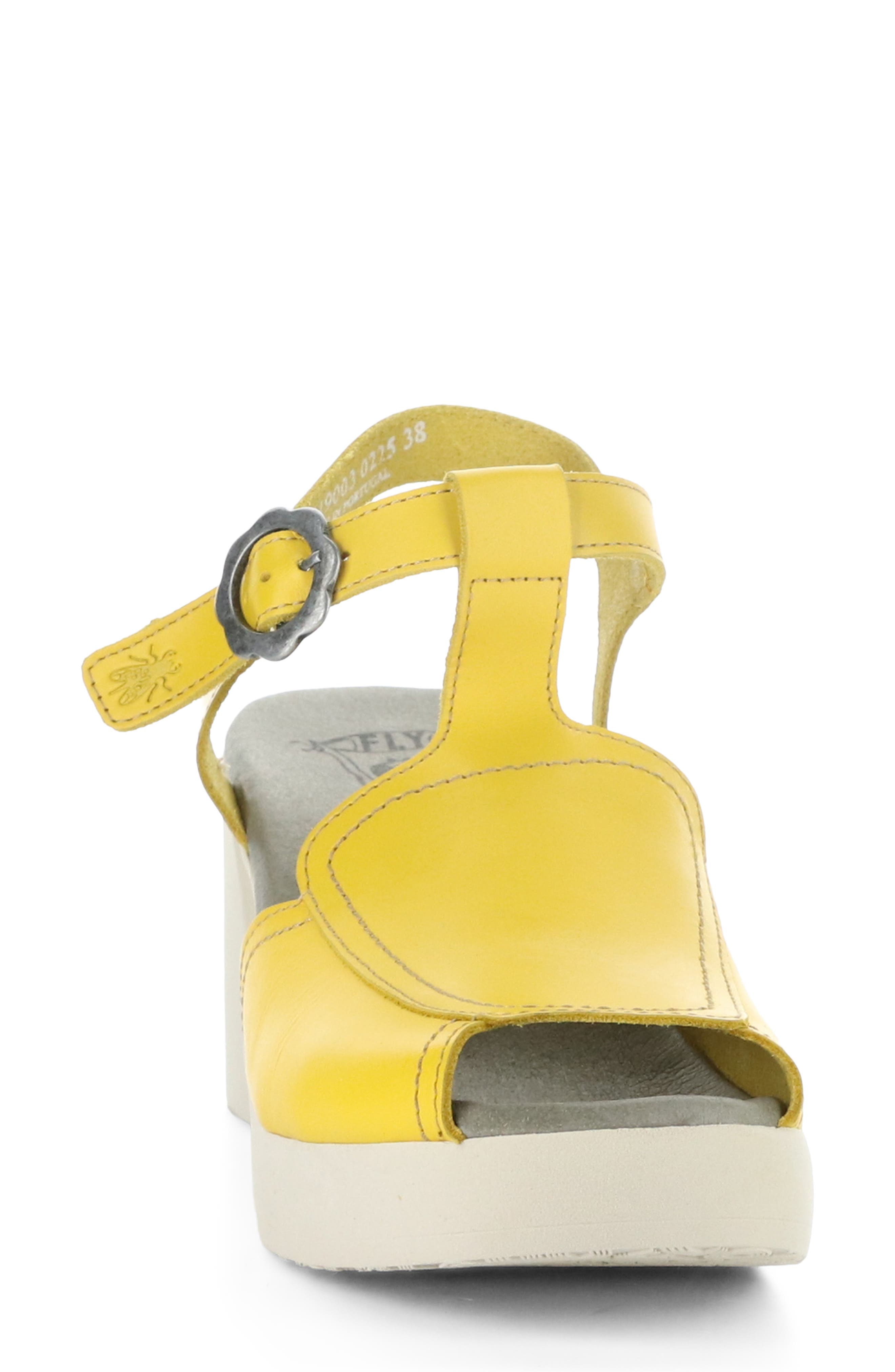 Flig Ankle Strap Platform Sandal, Alternate, color, YELLOW
