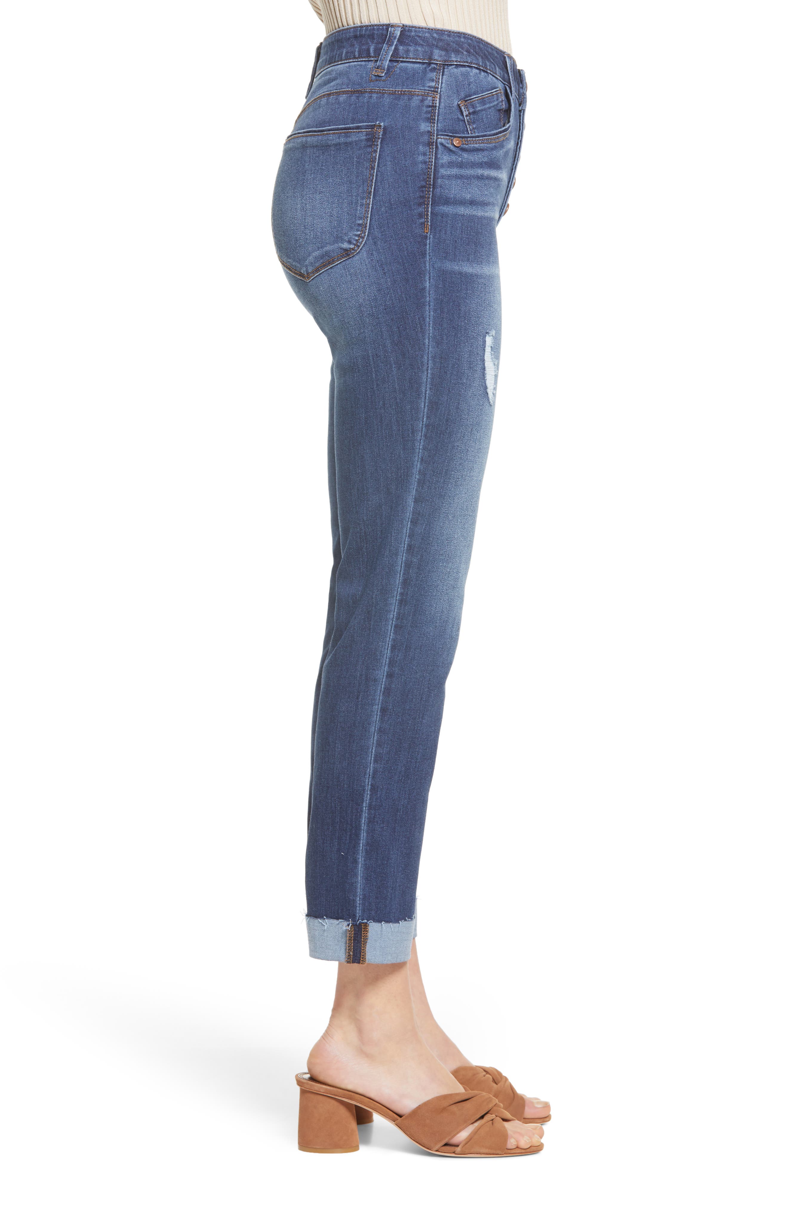 Wit & Wisdom Ab-Solution Button Fly Vintage Jeans (Nordstrom Exclusive ...
