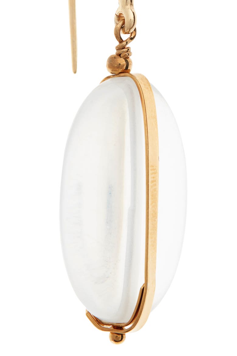 Stone Drop Earrings, Alternate, color, TRANSPARENT