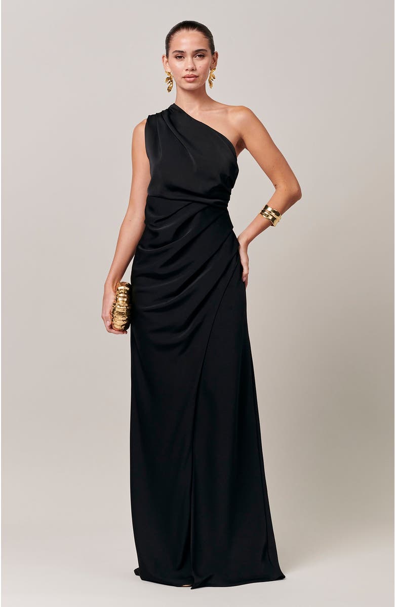 SAVEL Monica Maxi Dress, Alternate, color, Black