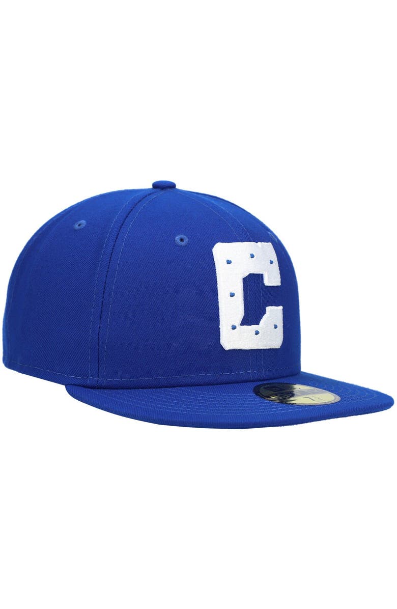 New Era Men's New Era Royal Indianapolis Colts Omaha 59FIFTY Fitted Hat, Alternate, color,