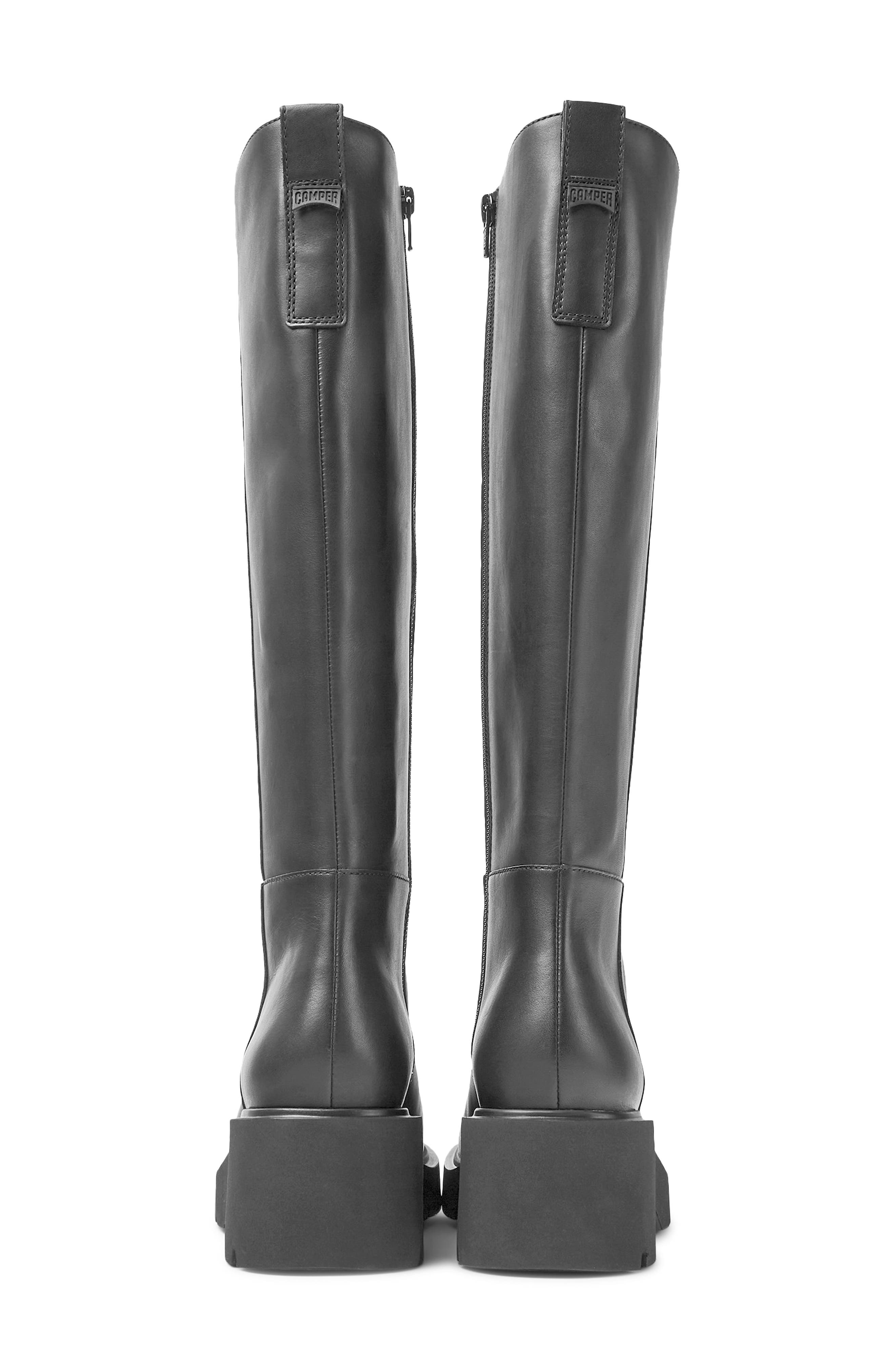 Camper Milah Platform Boot, Alternate, color, Black