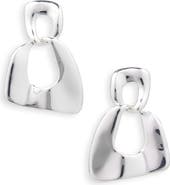 NORDSTROM RACK Demi Fine Geo Door Knocker Earrings