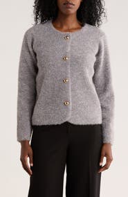 CYRUS Crewneck Button Front Cardigan
