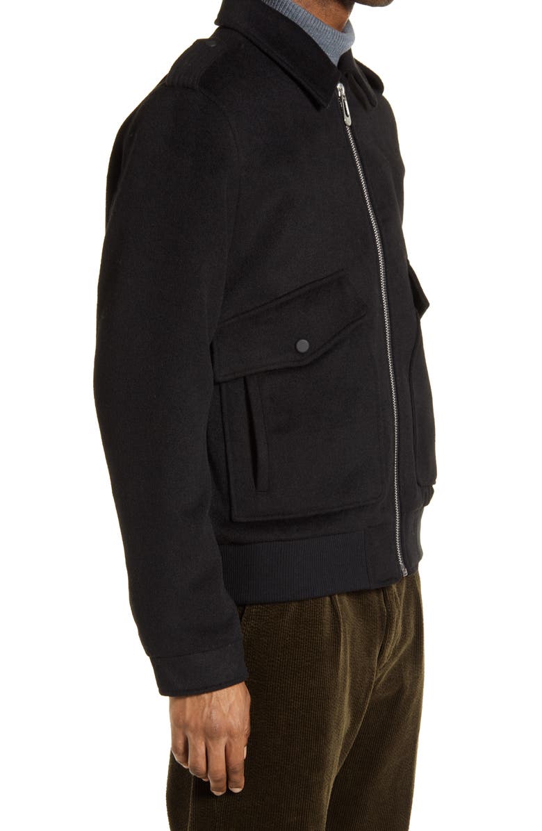 Noize Men's Maxwell Bomber Jacket, Alternate, color, Black