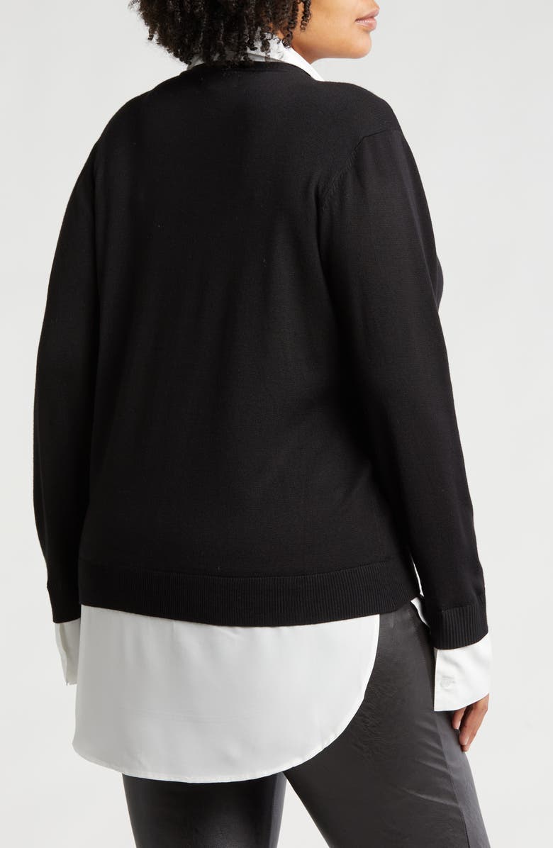 BY DESIGN Arlo Twofer Sweater, Alternate, color,