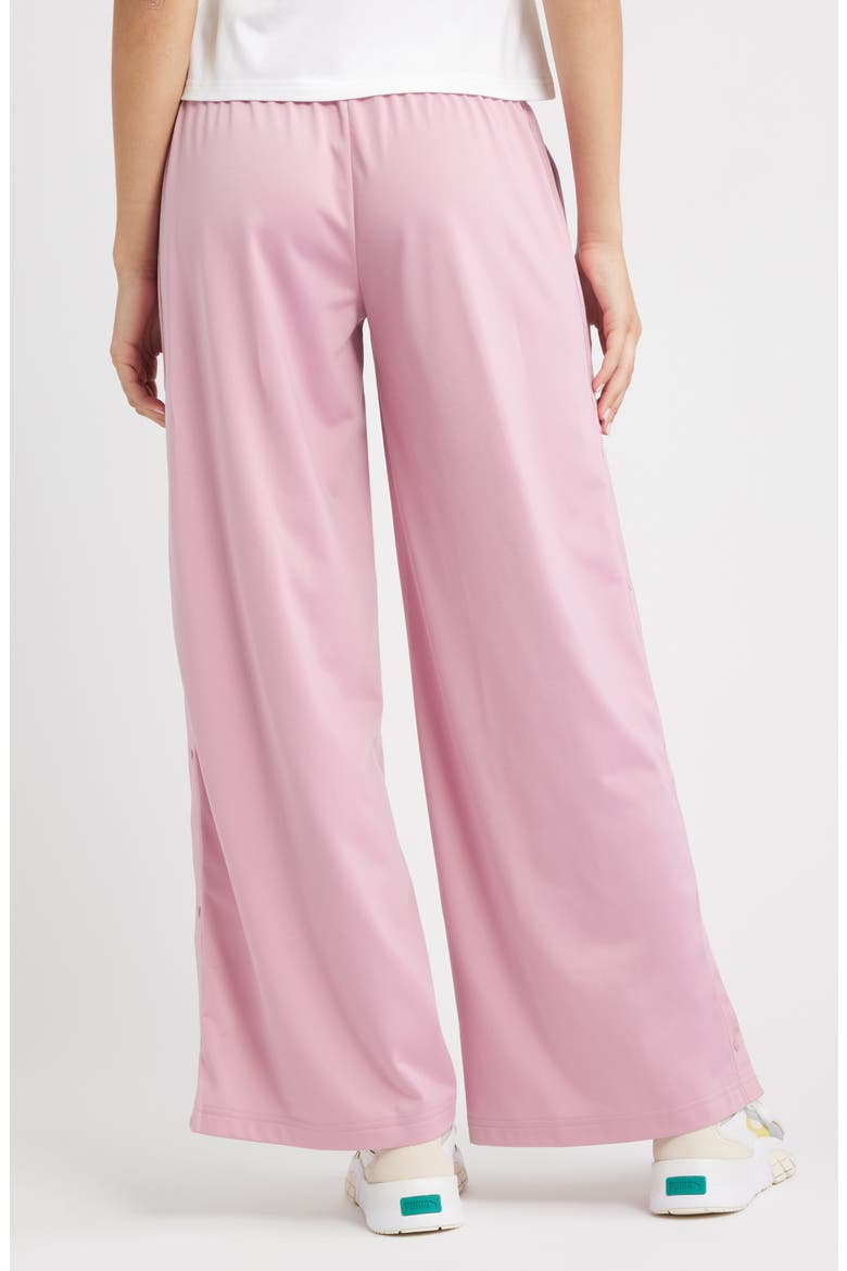 Low Rise Popper Side Snap Pants, Alternate, color, POISED PINK