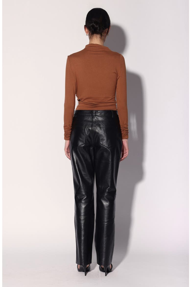 Michaela Top, Alternate, color, Cognac