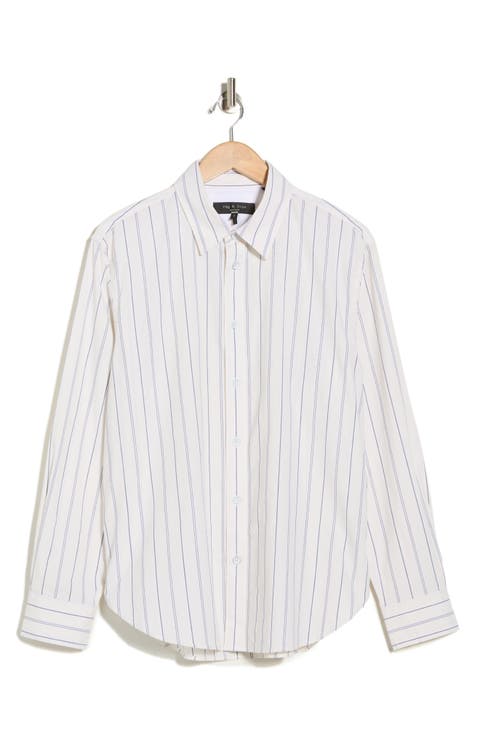 Griffin Stripe Button-Up Shirt