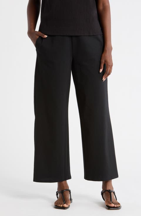 Ankle Wide Leg Pants