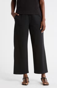 Eileen Fisher Ankle Wide Leg Pants