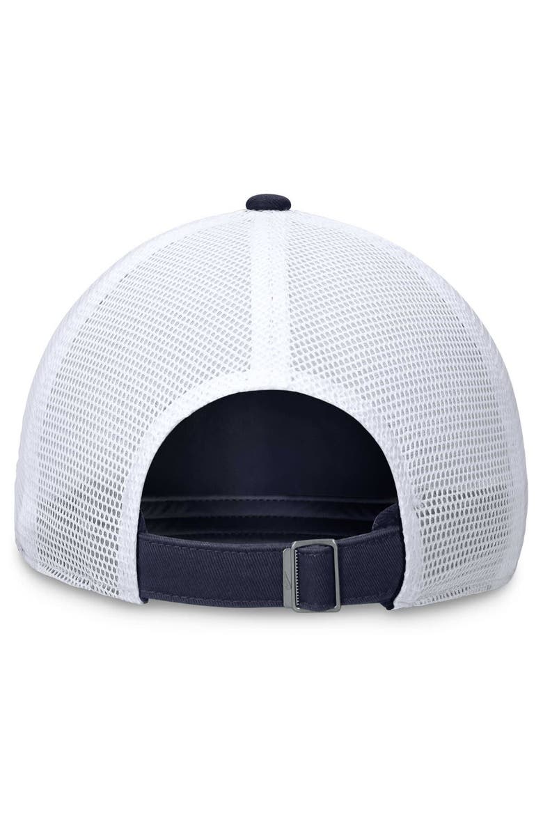 Men's Nike Navy Houston Astros Evergreen Wordmark Trucker Adjustable Hat, Alternate, color, Navy